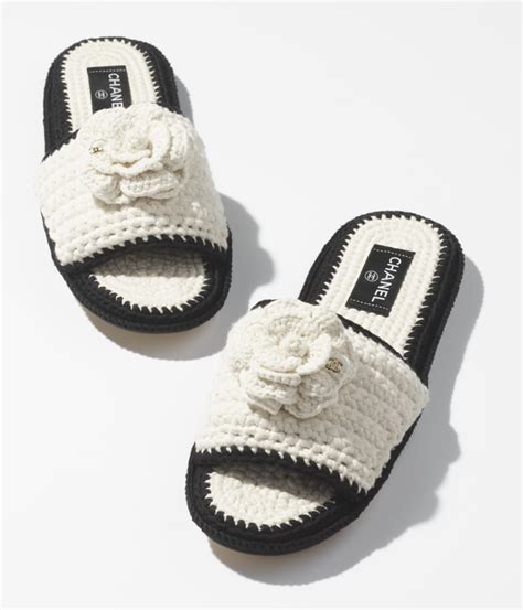 chanel crochet sandals|Chanel sandals official website.